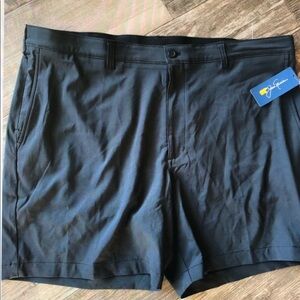 Peter Millar Men's Black Performance Shorts